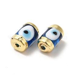 Handmade Evil Eye Lampwork Beads&nbsp;LAMP-M012-01LG-G