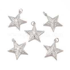 Brass Micro Pave Cubic Zirconia Pendants&nbsp;KK-E068-VB102