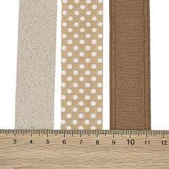 9 Yards 3 Styles Polyester Ribbon&nbsp;SRIB-A014-H04