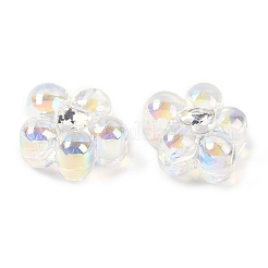 UV Plating Transprent Acrylic Beads&nbsp;OACR-S145-03