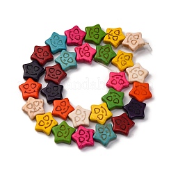 Synthetic Turquoise Beads Strands&nbsp;G-C147-12