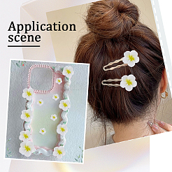 60個3スタイル不透明樹脂カボション  花  きいろ  15.5~26x17~27x6~7.5mm  20個/スタイル&nbsp;RESI-SC0002-78