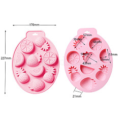 2Pcs Fruit Shape DIY Silicone Molds&nbsp;DIY-CJ0002-05