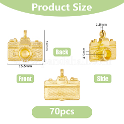 70Pcs Alloy Pendants&nbsp;FIND-DC0007-95G