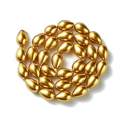 Teardrop Grade A Glass Pearl Beads Strands&nbsp;HY-E001-08
