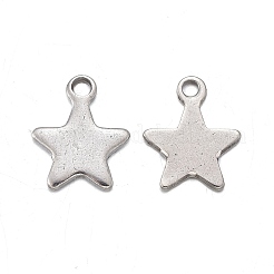 Non-Tarnish 201 Stainless Steel Charms&nbsp;STAS-F255-018P