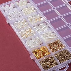 DIY Imitation Pearl Bracelet Necklace Making Kit&nbsp;DIY-FS0003-11