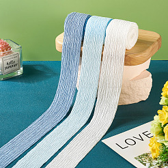 9 Yards 3 Colors Polycotton Pleated Ribbon&nbsp;OCOR-TA0002-07A