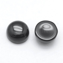 Natural Obsidian Cabochons&nbsp;G-E492-H-16