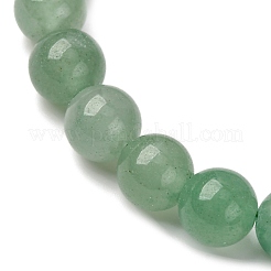Dyed Natural Green Aventurine Beads Stretch Bracelets&nbsp;X-BJEW-Q305