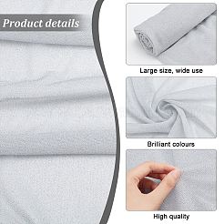 Polyester Spandex Stretch Fabric&nbsp;DIY-WH0002-57D