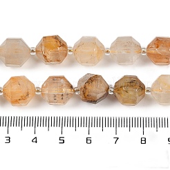 Natural Dendritic Quartz Beads Strands&nbsp;G-O201B-150H