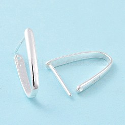 925スターリングシルバーアイスピック・ピン・ベイル  銀  18x2mm  穴：1mm  ピン：1mm&nbsp;STER-D035-23S-02