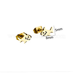 304 Stainless Steel Stud Earrings&nbsp;FS-WG85980-03