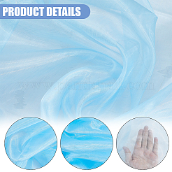 2M Polyester Organza Fabrics&nbsp;DIY-WH20031-072B