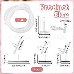 4 Styles Brass Pin to Pendant Converter&nbsp;FIND-DR0002-36A