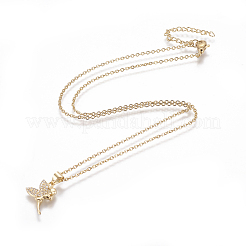 304 Stainless Steel Pendant Necklaces&nbsp;NJEW-E141-16