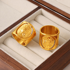 304 Stainless Steel Finger Rings&nbsp;WG85A57-01