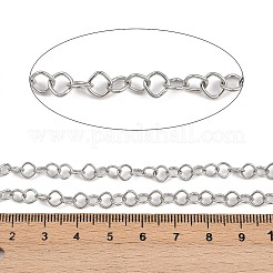 304 Stainless Steel Nuggets Link Chains&nbsp;CHS-A019-01P