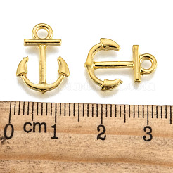Anchor Brass Pendants&nbsp;ZIRC-F022-64G