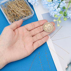 300Pcs 304 Stainless Steel Flat Head Pins&nbsp;STAS-PH0007-47
