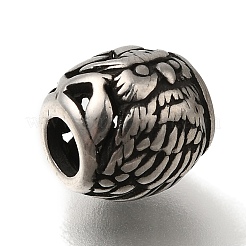 304 Stainless Steel European Beads&nbsp;STAS-D191-08B-AS