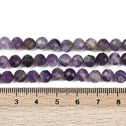 Natural Amethyst Beads Strands&nbsp;G-RM2025-B38-6mm