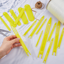 2Bags 2 Styles Plastic Fishing Netting Needle Shuttle&nbsp;TOOL-FH0001-85A