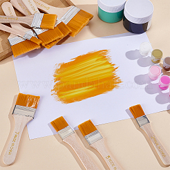 Nylon Paint Brushes with Wooden Handle&nbsp;AJEW-WH0871-15