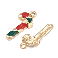 Christmas Alloy Enamel Pendants&nbsp;FIND-I067-02KCG-13A