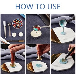 Sealing Wax Beads Wax Seal Kit&nbsp;DIY-CP0003-46A