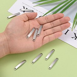 Tarnish Resistant Rectangle 304 Stainless Steel Links connectors&nbsp;X-STAS-I045-38