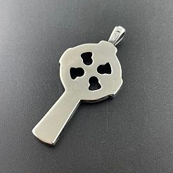 304 Stainless Steel Viking Cross Pendant Necklaces Vintage Punk Personalized Jewelry&nbsp;DA3214
