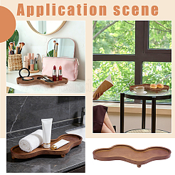 Wooden Cloud-Shaped Decorative Tray&nbsp;AJEW-WH0752-644B