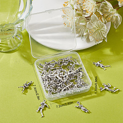 60Pcs 10 Style Tibetan Style Alloy Pendants&nbsp;FIND-SC0003-69