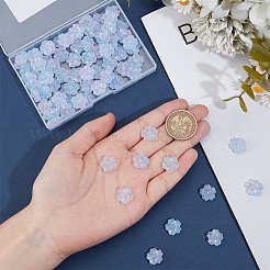 100Pcs Transparent Glass Beads&nbsp;GLAA-DR0001-04B