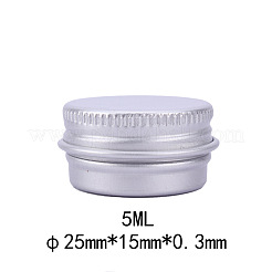5ml Round Aluminium Tin Cans&nbsp;CON-L009-B01