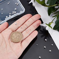 40Pcs 4 Style 925 Sterling Silver Beads&nbsp;STER-BBC0001-10