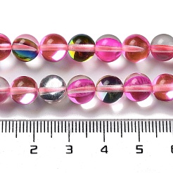 Synthetic Moonstone Beads Strands&nbsp;G-P528-J02-10