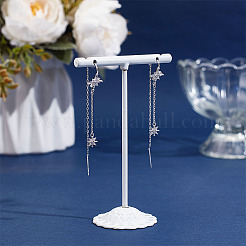 1 Pair 925 Sterling Silver Star Ear Thread&nbsp;EJEW-ME0001-05