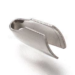 Tarnish Resistant 304 Stainless Steel Clamp Cord Ends&nbsp;STAS-P263-03B-P