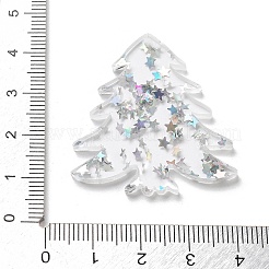 Christmas Theme Opaque Printed Acrylic Pendants&nbsp;SACR-Z005-02E