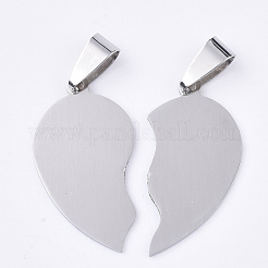 Non-Tarnish 201 Stainless Steel Split Pendants&nbsp;STAS-T048-13