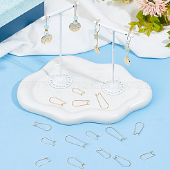 120Pcs 3 Style 304 Stainless Steel Hoop Earring Findings&nbsp;STAS-SP0001-27