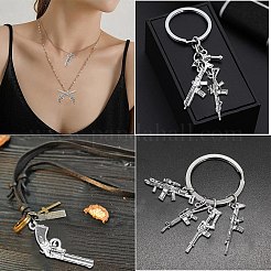 60Pcs 12 Styles Tibetan Style Alloy Pendants&nbsp;TIBEP-CJ0001-97