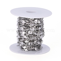 Tarnish Resistant 304 Stainless Steel Link Chains&nbsp;CHS-G014-08P