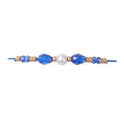 Glass & Seed Beads Braided Bead Bracelets&nbsp;BJEW-MZ00283-01