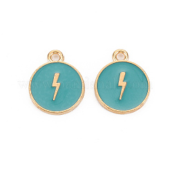 Alloy Enamel Pendants&nbsp;LS-ENAM-S121-184F
