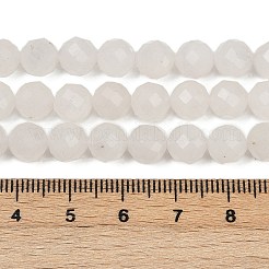 Natural White Jade Beads Strands&nbsp;LS-G-RM2025-B34-8mm