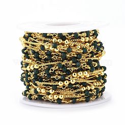 Handmade Brass Curb Chains&nbsp;CHC-I035-02G-07
